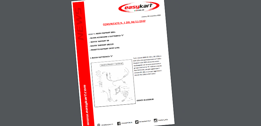 Easykart Italia calendario gare easykart 2021